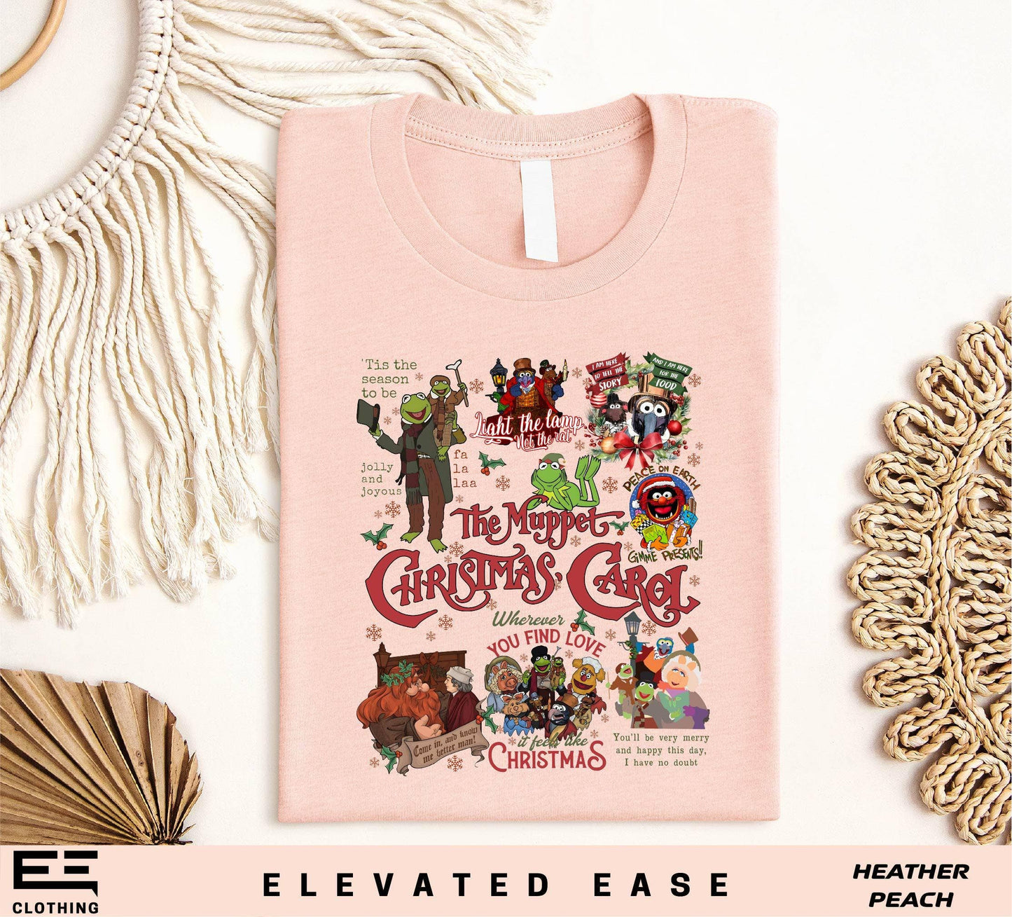 Muppets Christmas Carol Holiday Tee