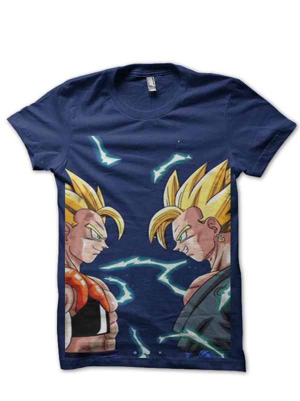 DBZ Face Off Navy Blue Tee