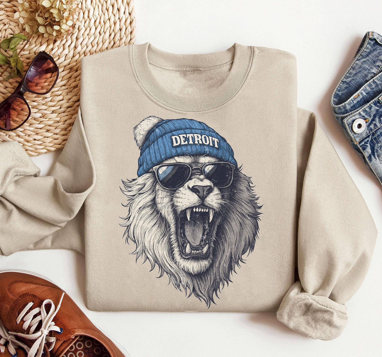 Detroit Football Vintage Style Shirt