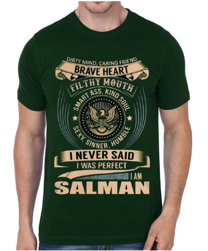 I Never Said I Was Perfect Half Sleeve T-Shirt