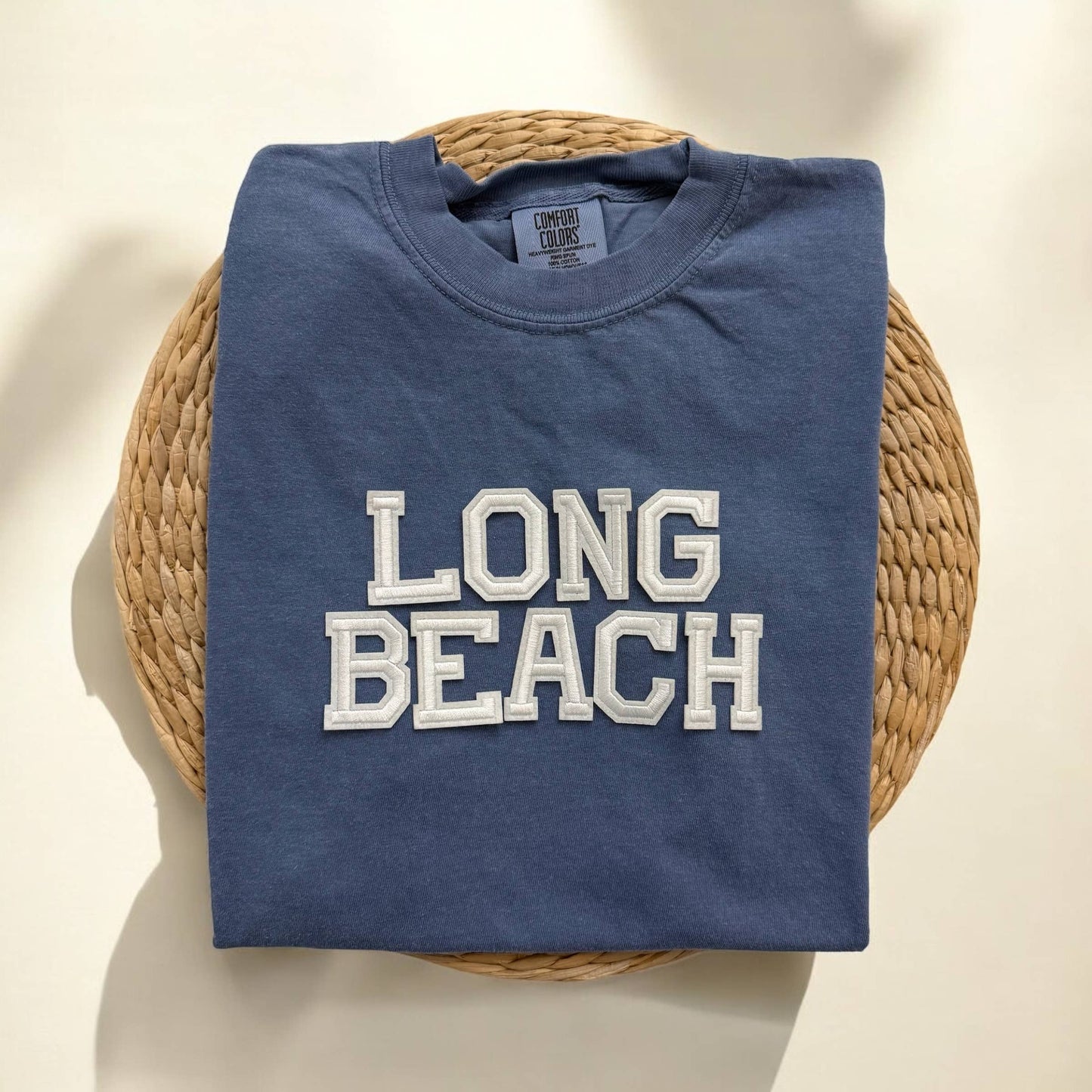 Comfort Colors Long Beach California Short Sleeve Shirt