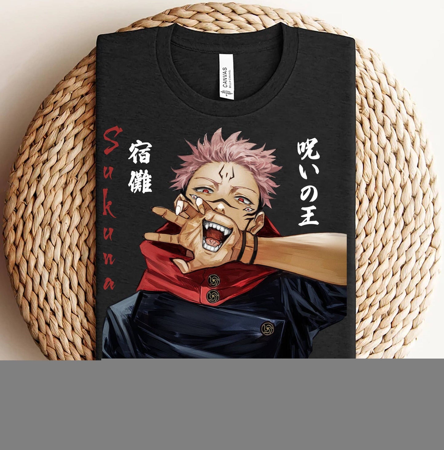 Sukuna Shirt – Jujutsu Kaisen Anime Graphic Tee Gift For All
