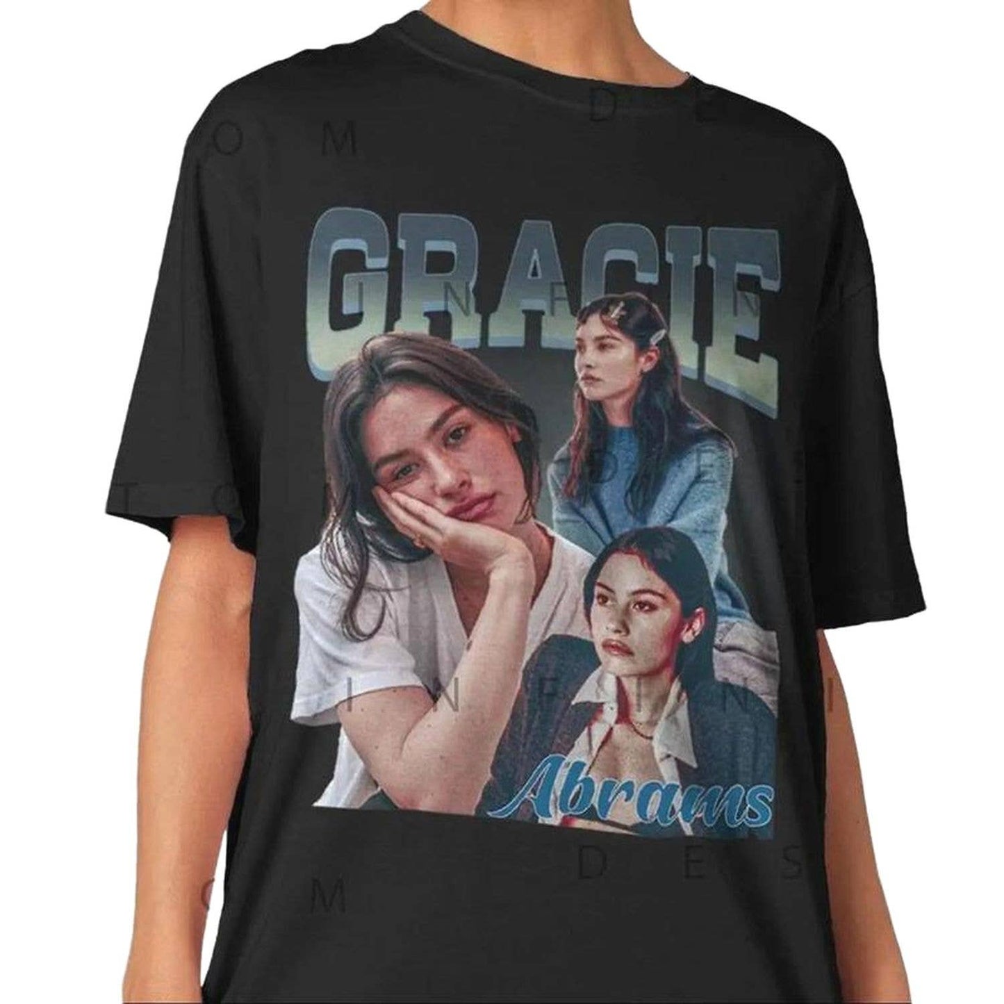 Gracie Abrams Iconic 90s Retro American Actress T-Shirt Top