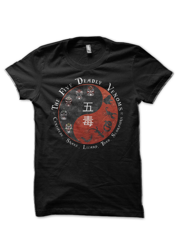 The Five Deadly Venoms T-Shirt