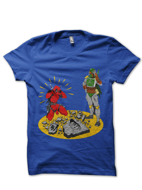 Deadpool Blue Tee