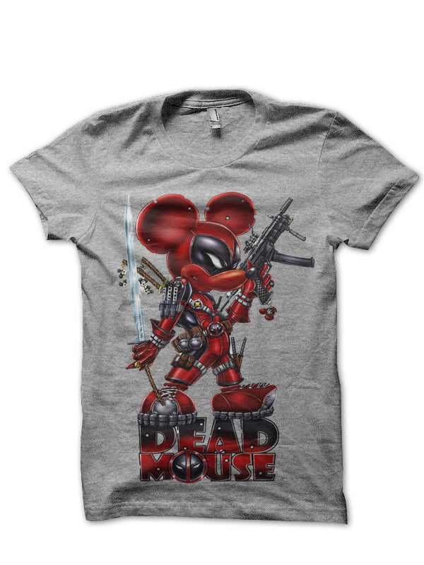 Deadpool Rat Black Tee (White & Grey Available)