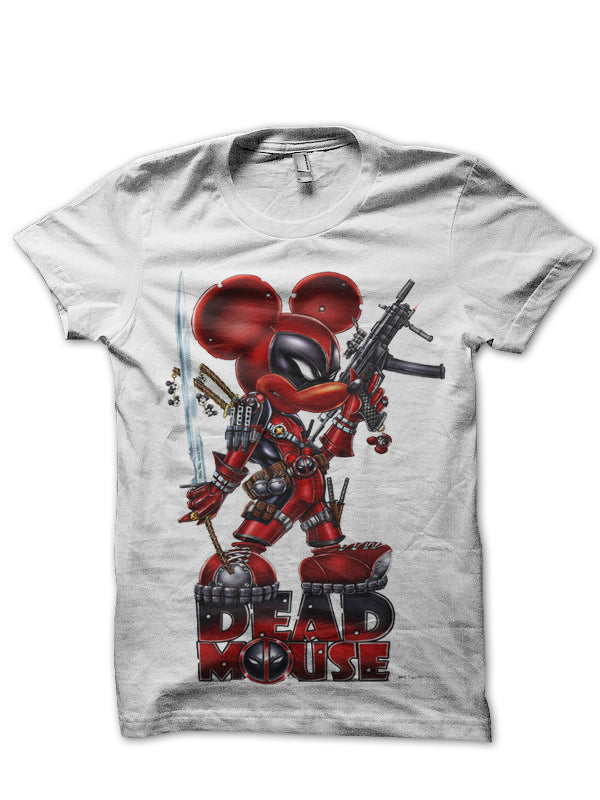 Deadpool Rat Black Tee (White & Grey Available)