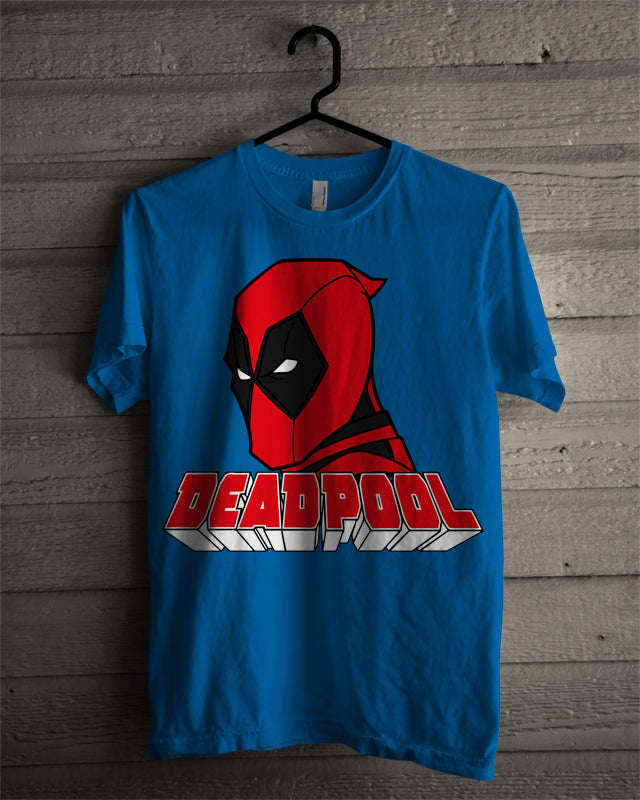 Deadpool Maroon Tee (Red & Blue Available)