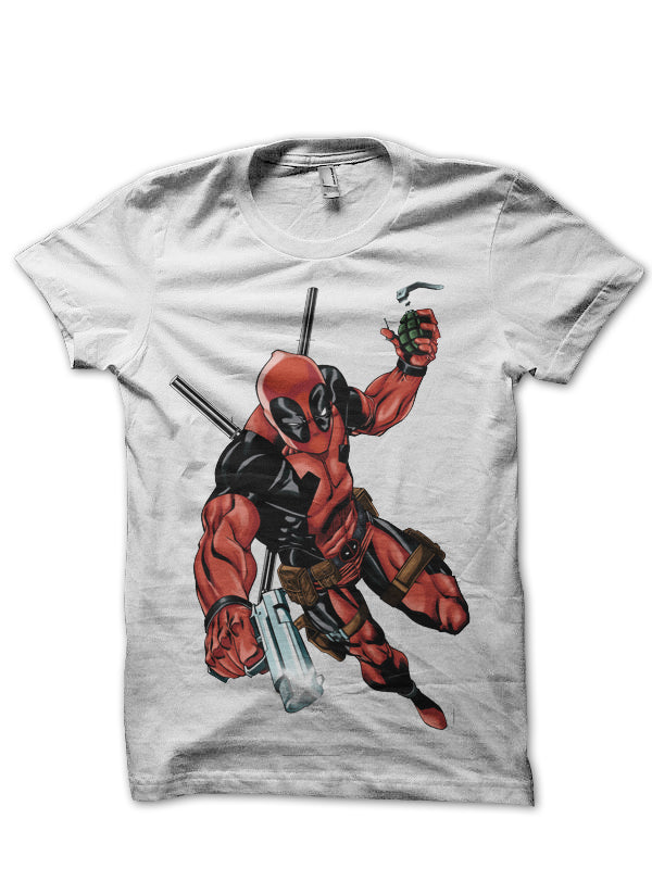Deadpool Black Tee (White Available)