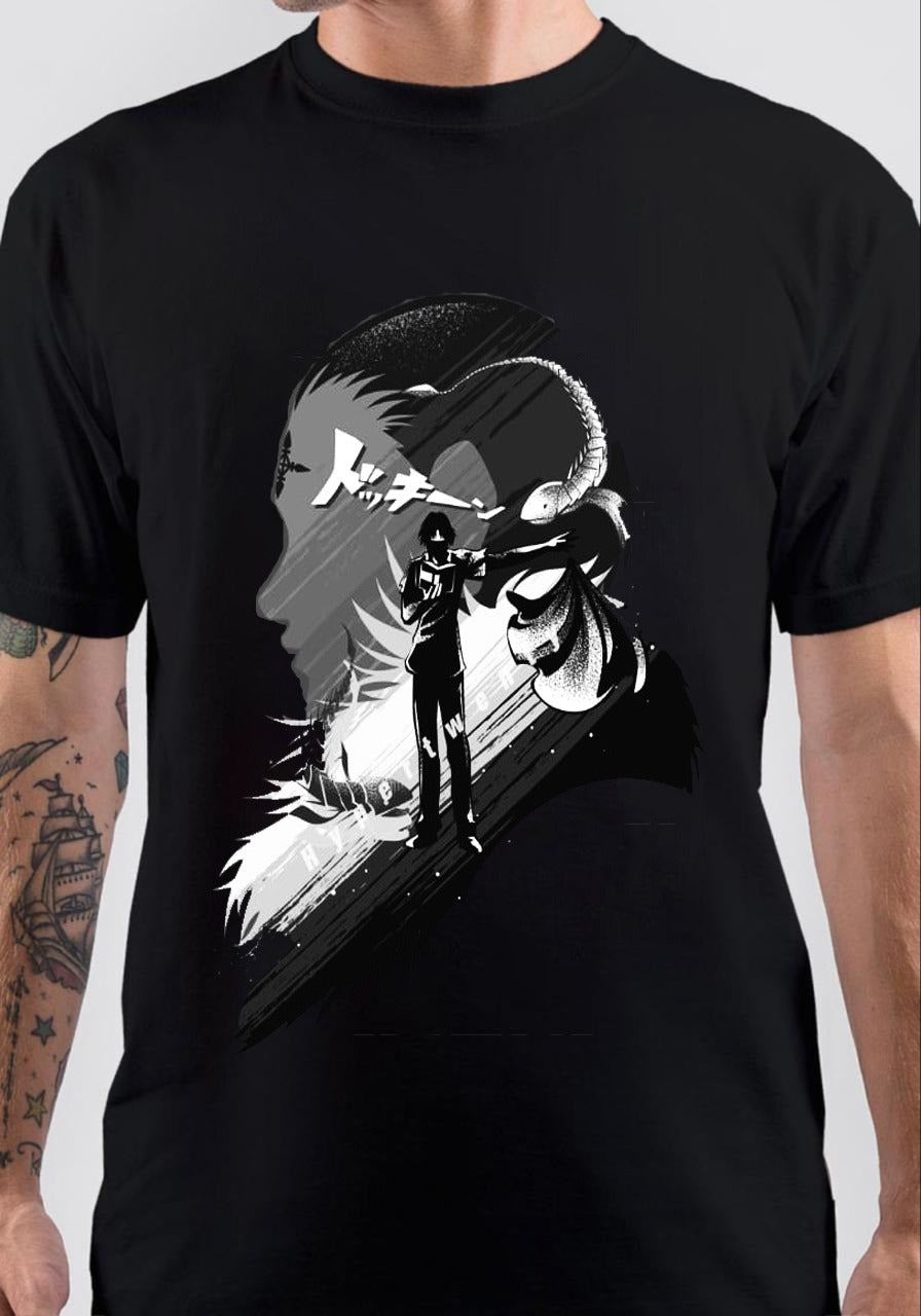 Hunter X Hunter Half Sleeve Black T-Shirt