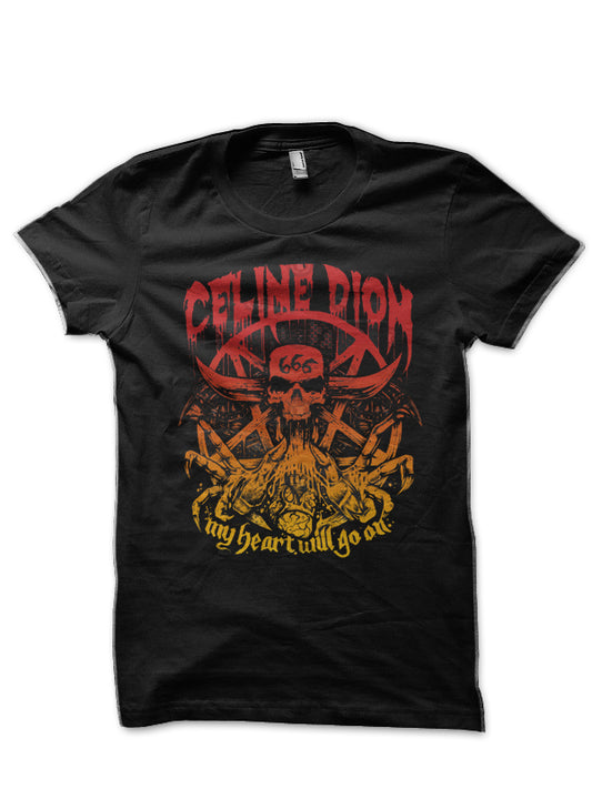 Demon Heart Black T-Shirt
