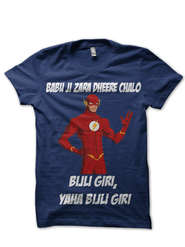 Desi Flash Blue Tee (All Colours Available)