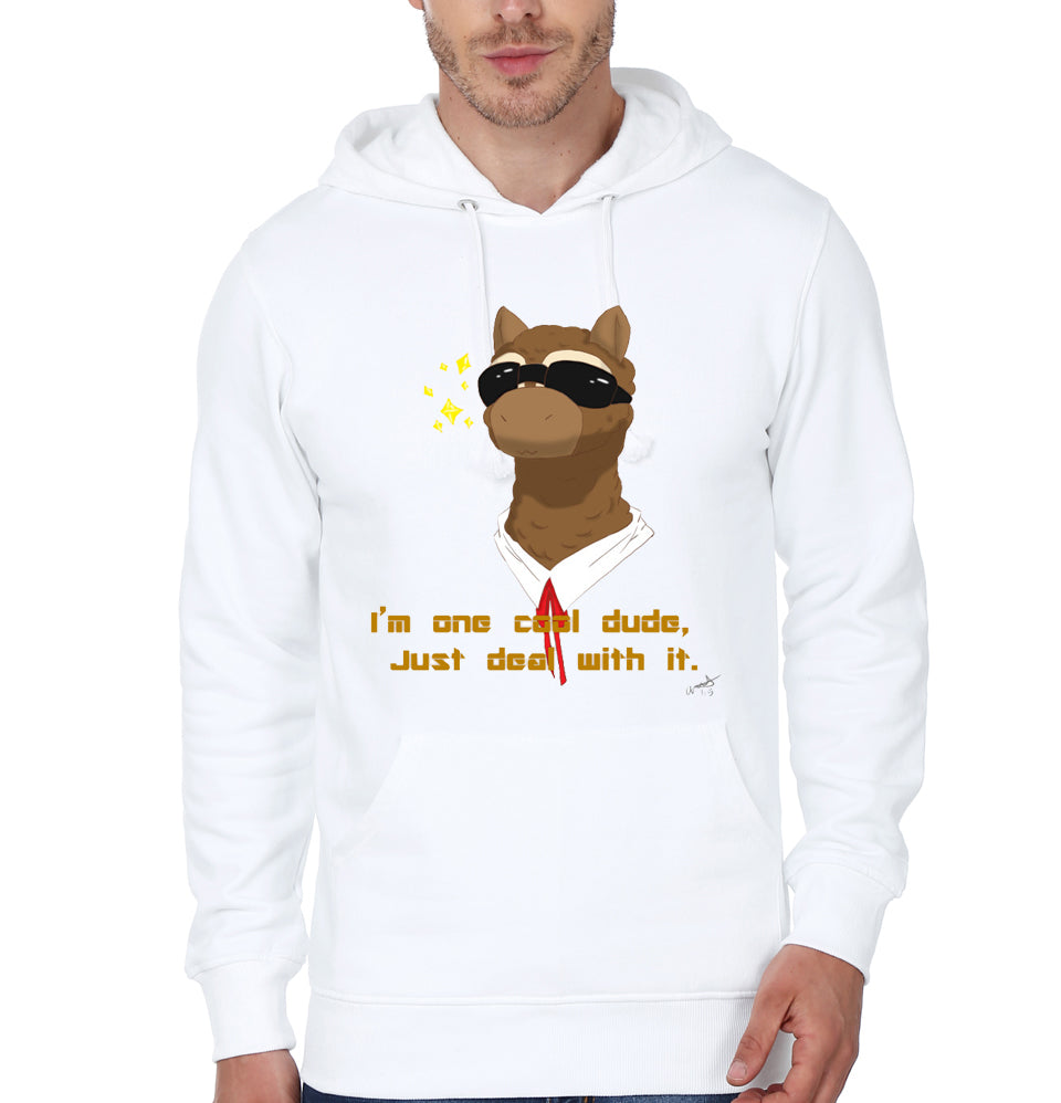 I’M One Cool Dude White Hoodie