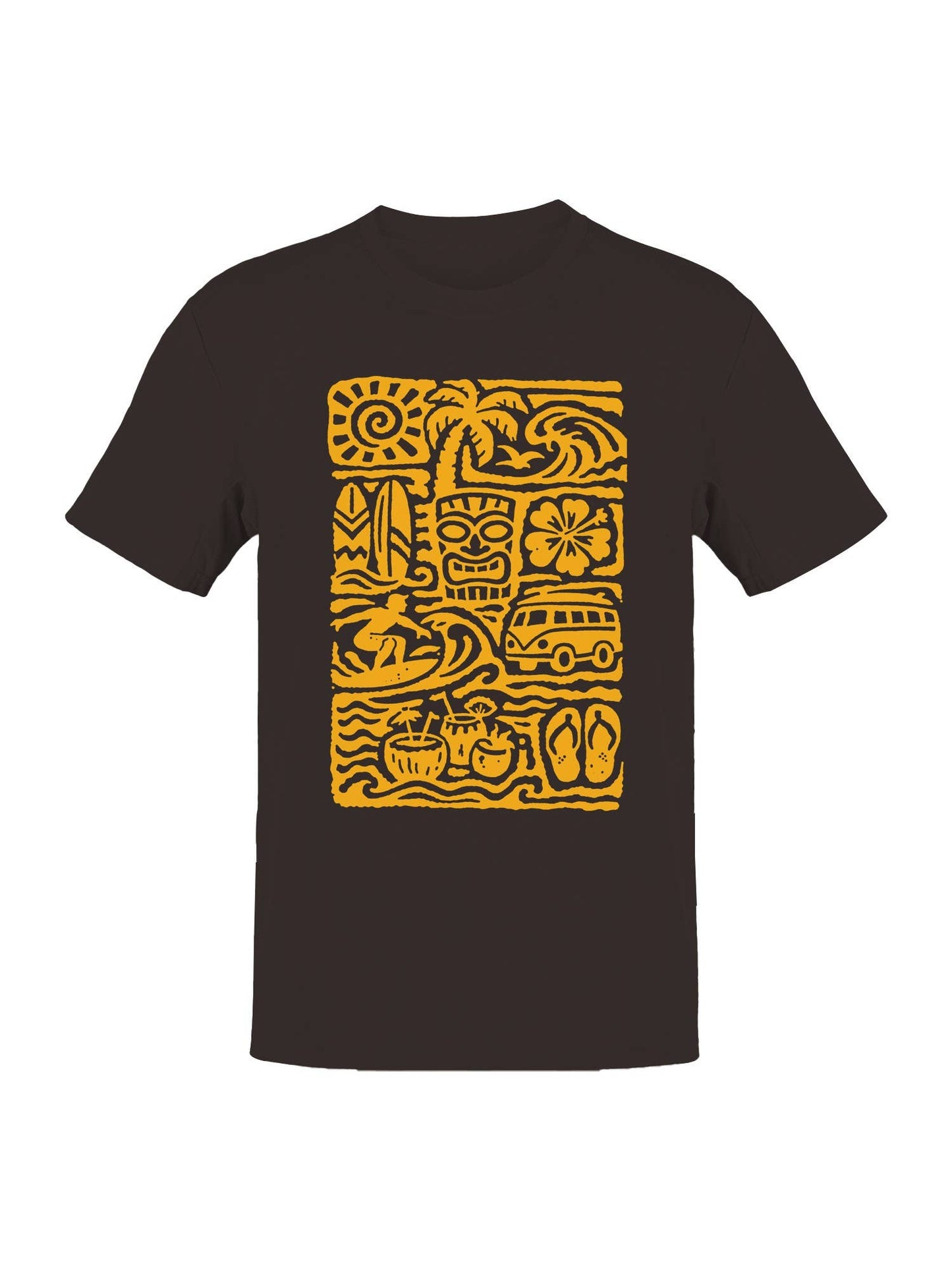 Tropical Surf and Beach Vibes Men's T-Shirt