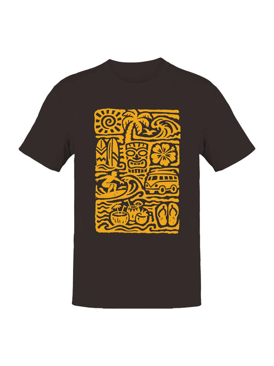 Tropical Surf and Beach Vibes Men's T-Shirt