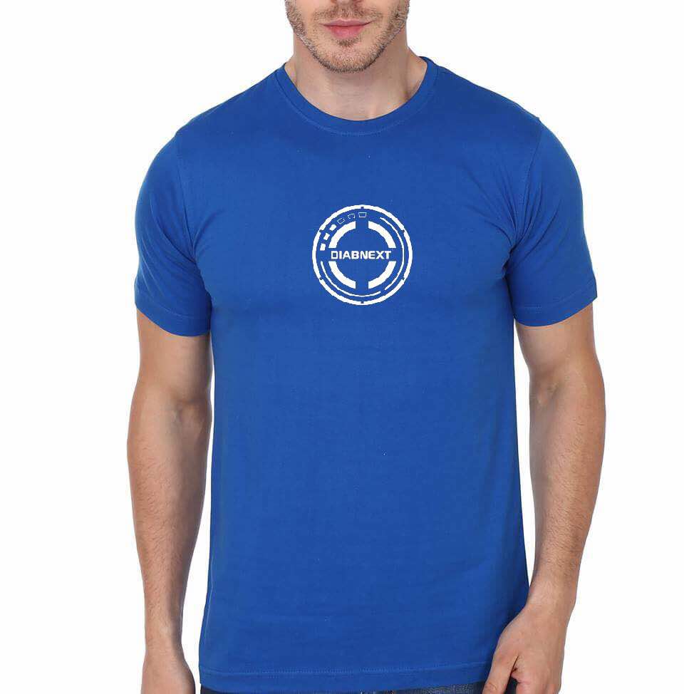 The World First Diabetes AI Royal Blue T-Shirt