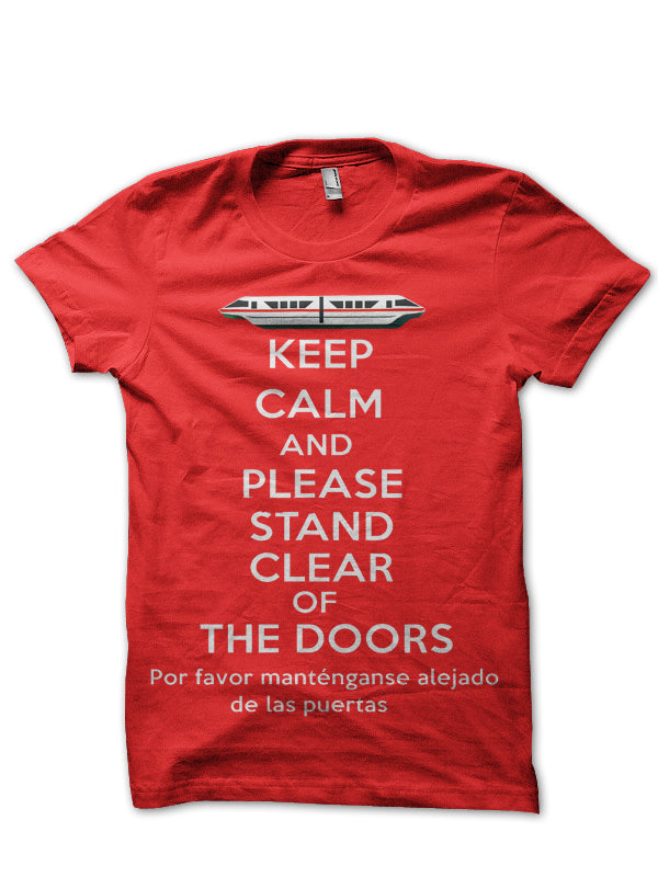 Please Stand Red T-Shirt