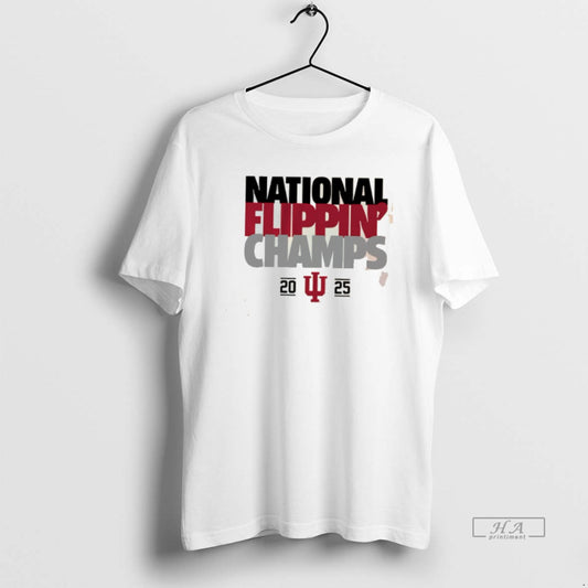 Official Indiana Football National Flippin Champs 2025