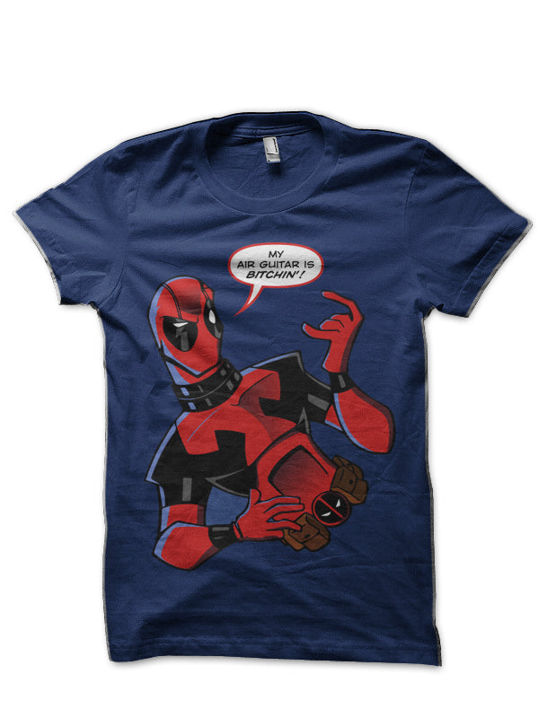 Deadpool Air Guitar T-Shirt