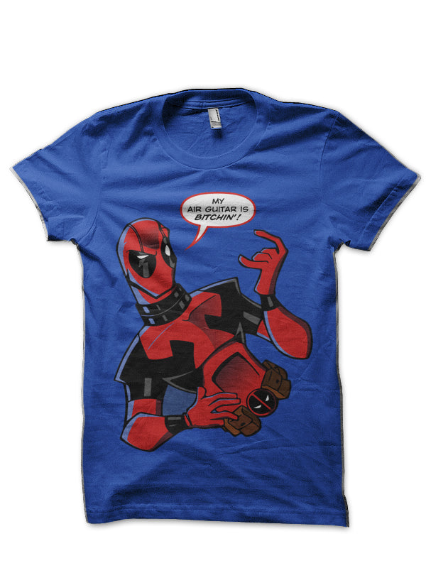 Deadpool Air Guitar T-Shirt