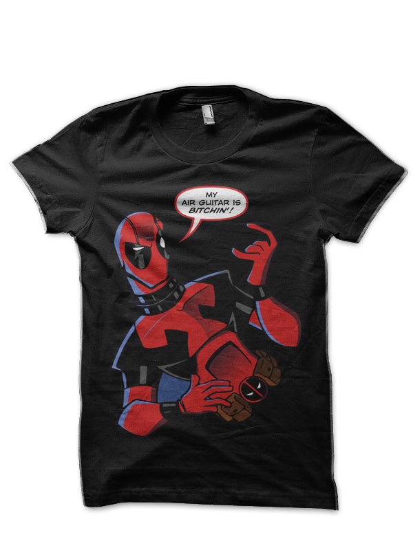 Deadpool Air Guitar T-Shirt