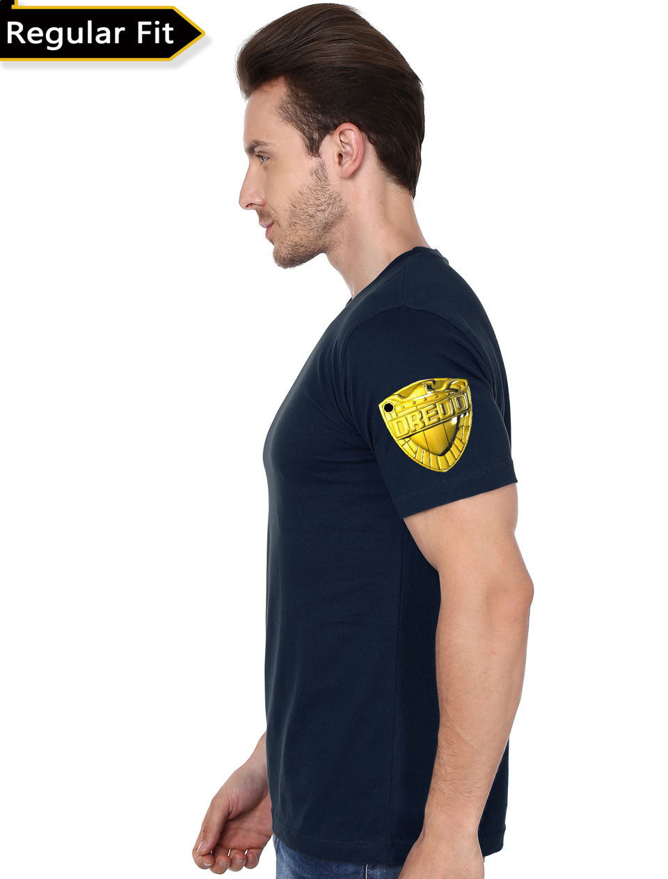 Judge Dredd Navy Blue T-Shirt