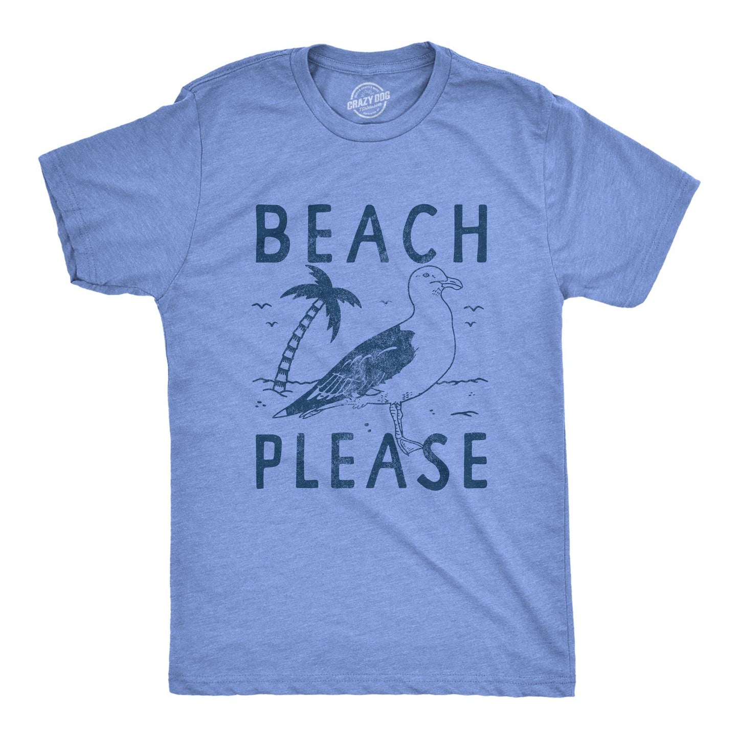 Fun Summer Men's Tshirt Vacation Graphic Tee Western T