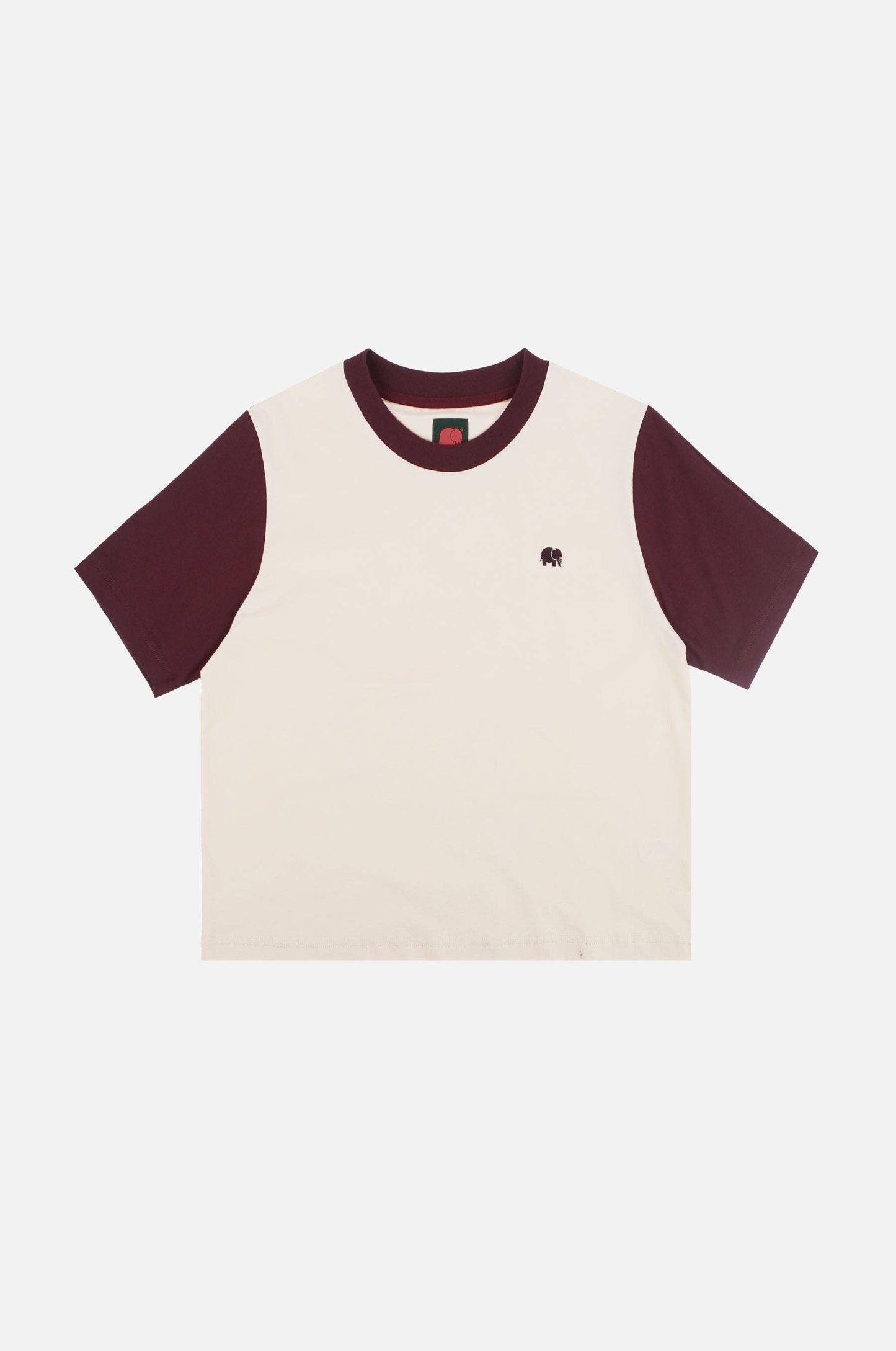 Women's Color Block T-Shirt Pale Glow