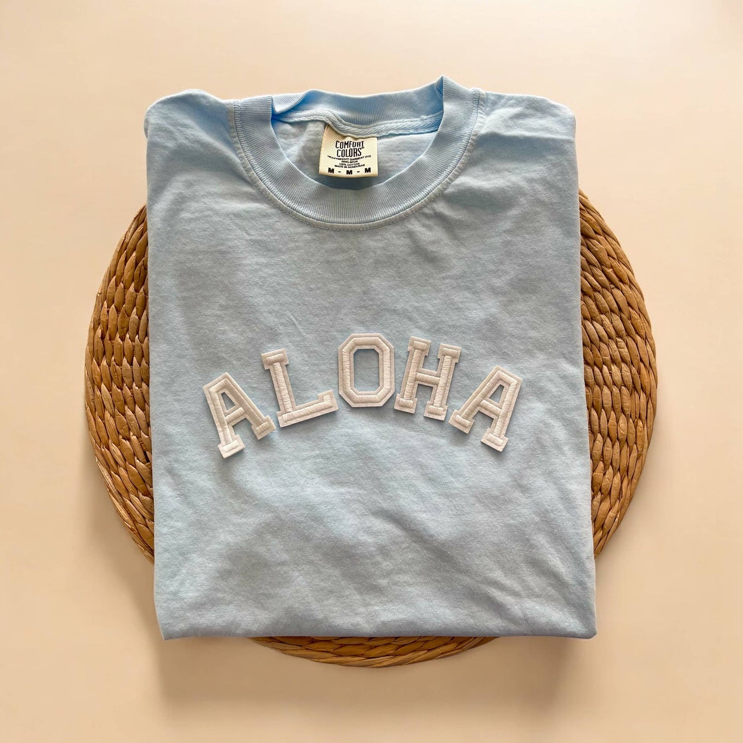Comfort Colors Aloha Shirt, Hibiscus Aloha Tee