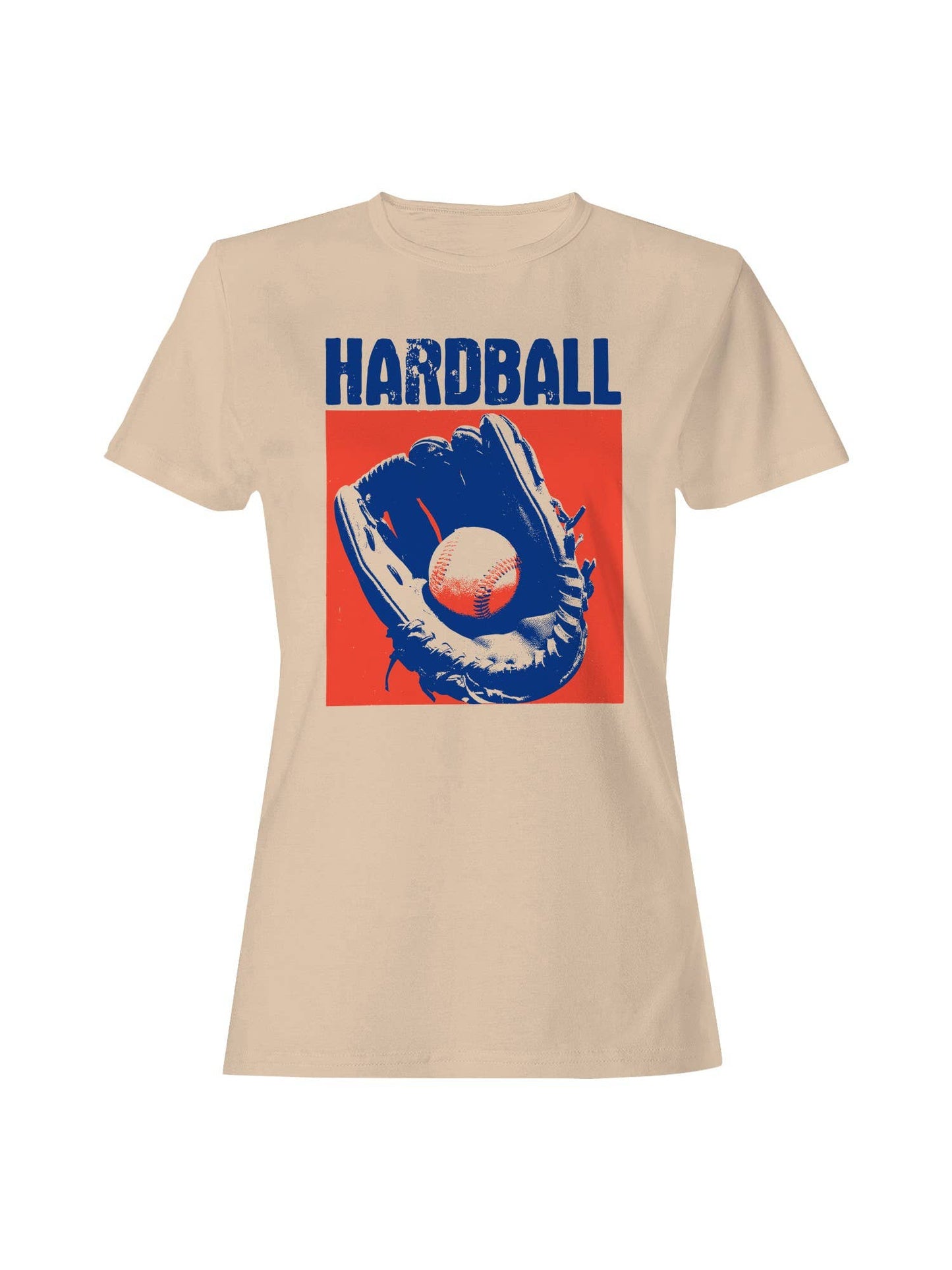 Vintage Hardball Glove Art Women's T-Shirt