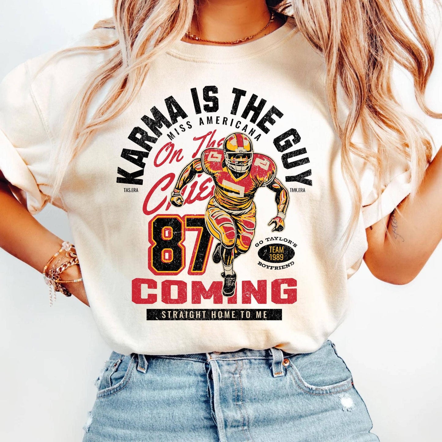Vintage Kansas City Chiefs Travis Taylor Football Tee