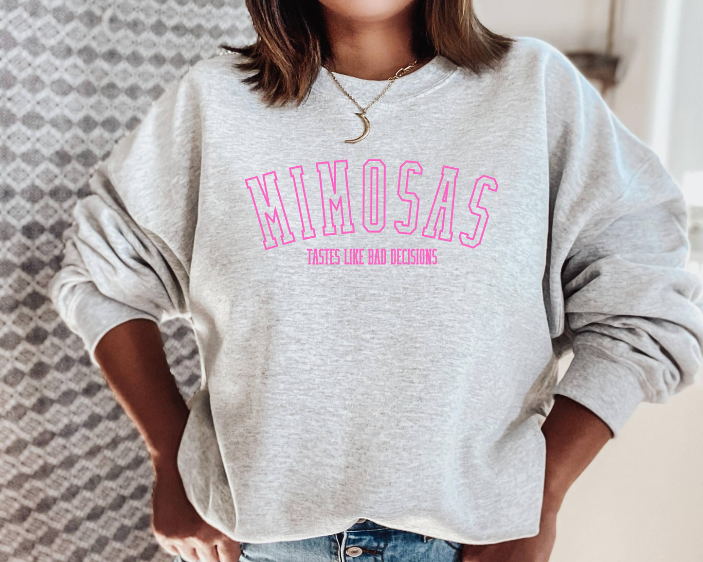 Champagne Club, Mimosas, Sweatshirt, Graphic Apparel