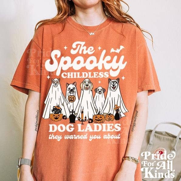 Spooky Dog Mom Feminist Halloween Shirt - Dog Ladies Vote