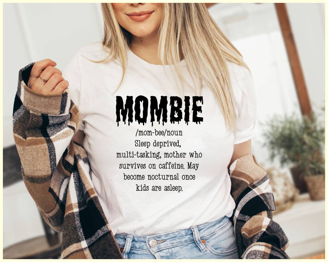 Mombie Zombie - Funny Mom Halloween T-Shirt