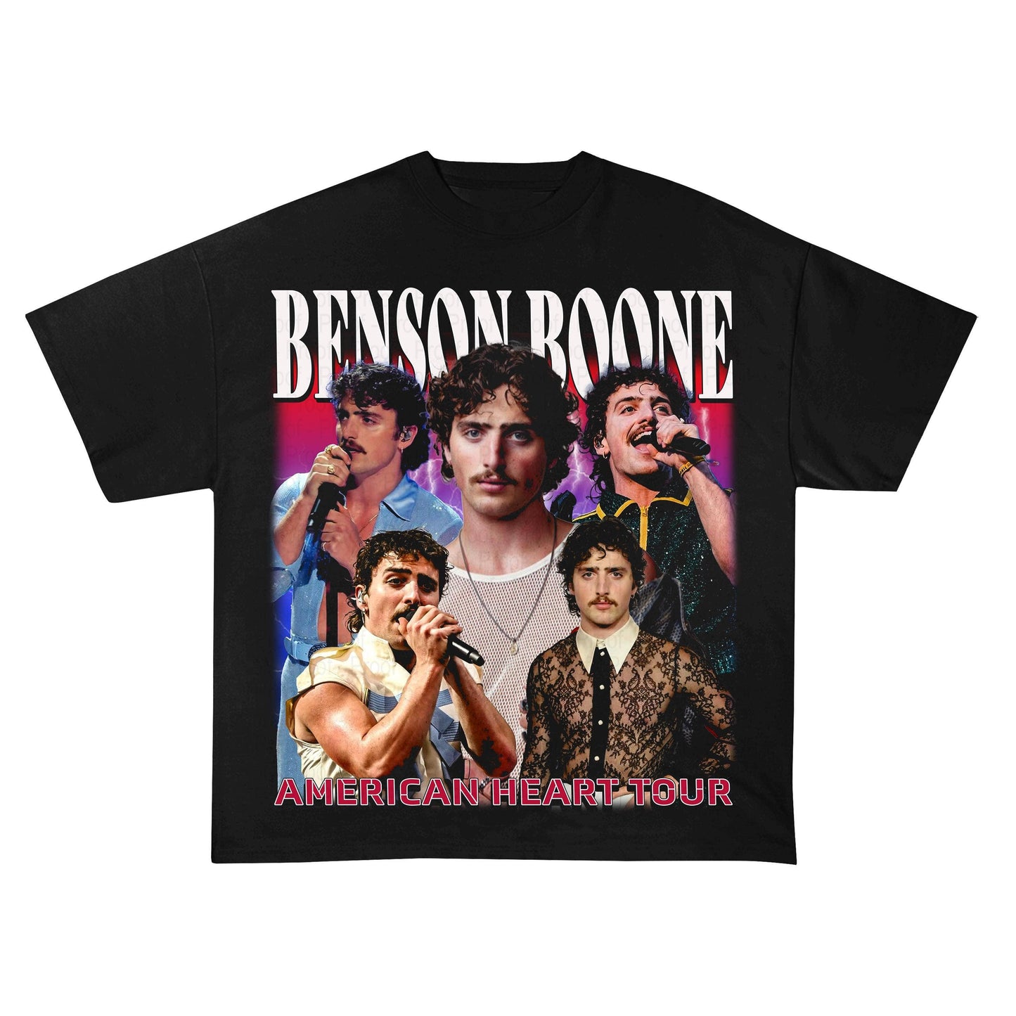 Benson Boone Beautiful Things Tshirt 2025 Tour Shirt