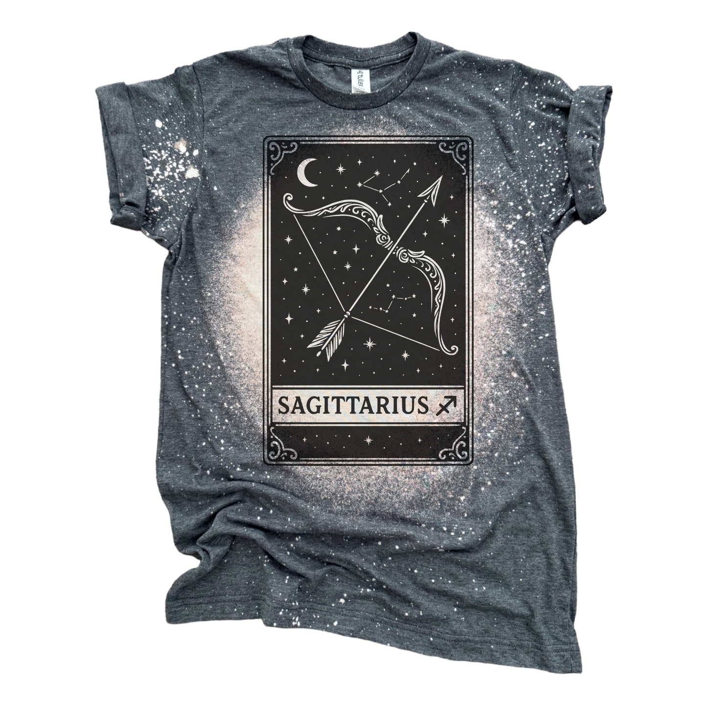 Sagittarius Tarot – Bleached Zodiac Tee