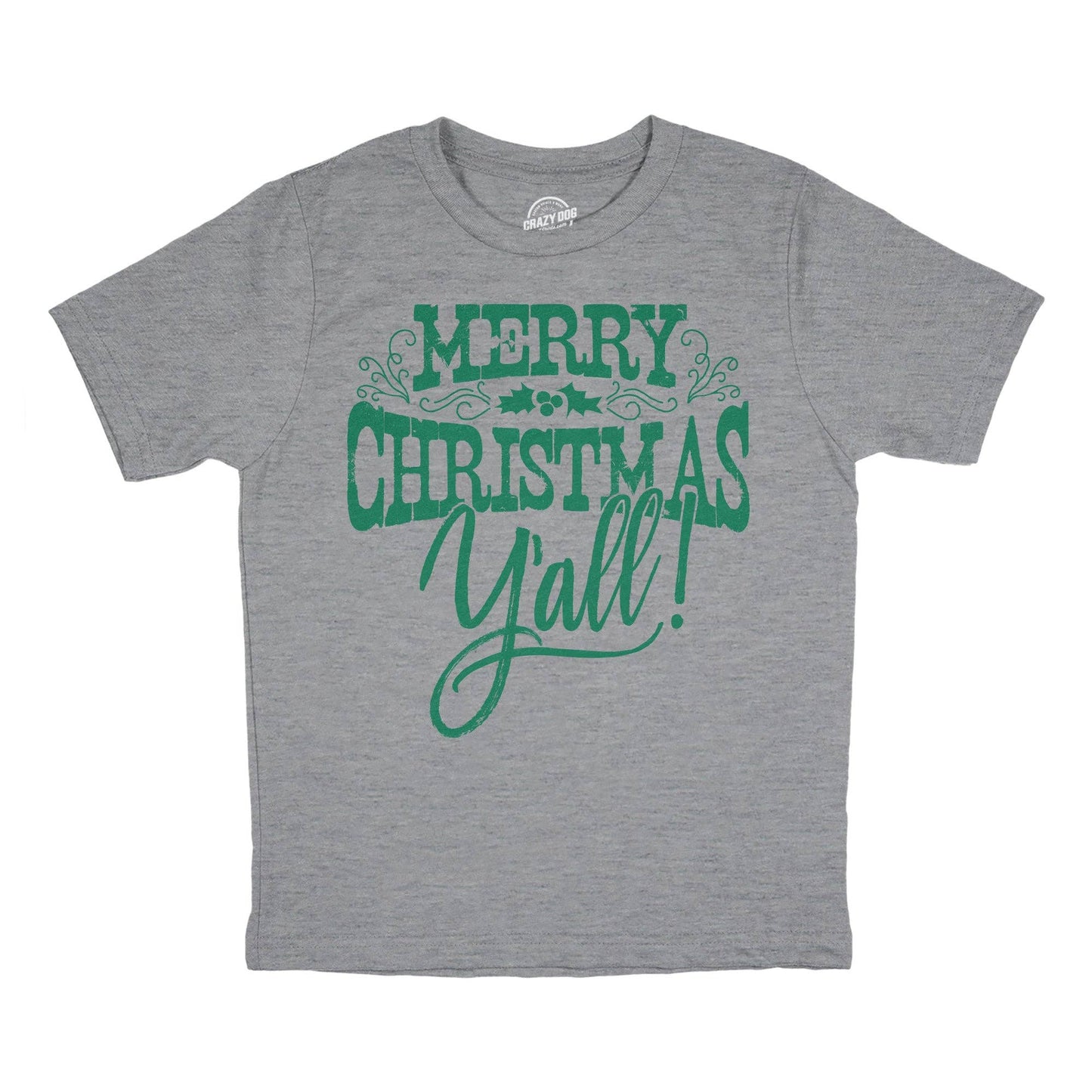 Merry Christmas Yall Youth T Shirt
