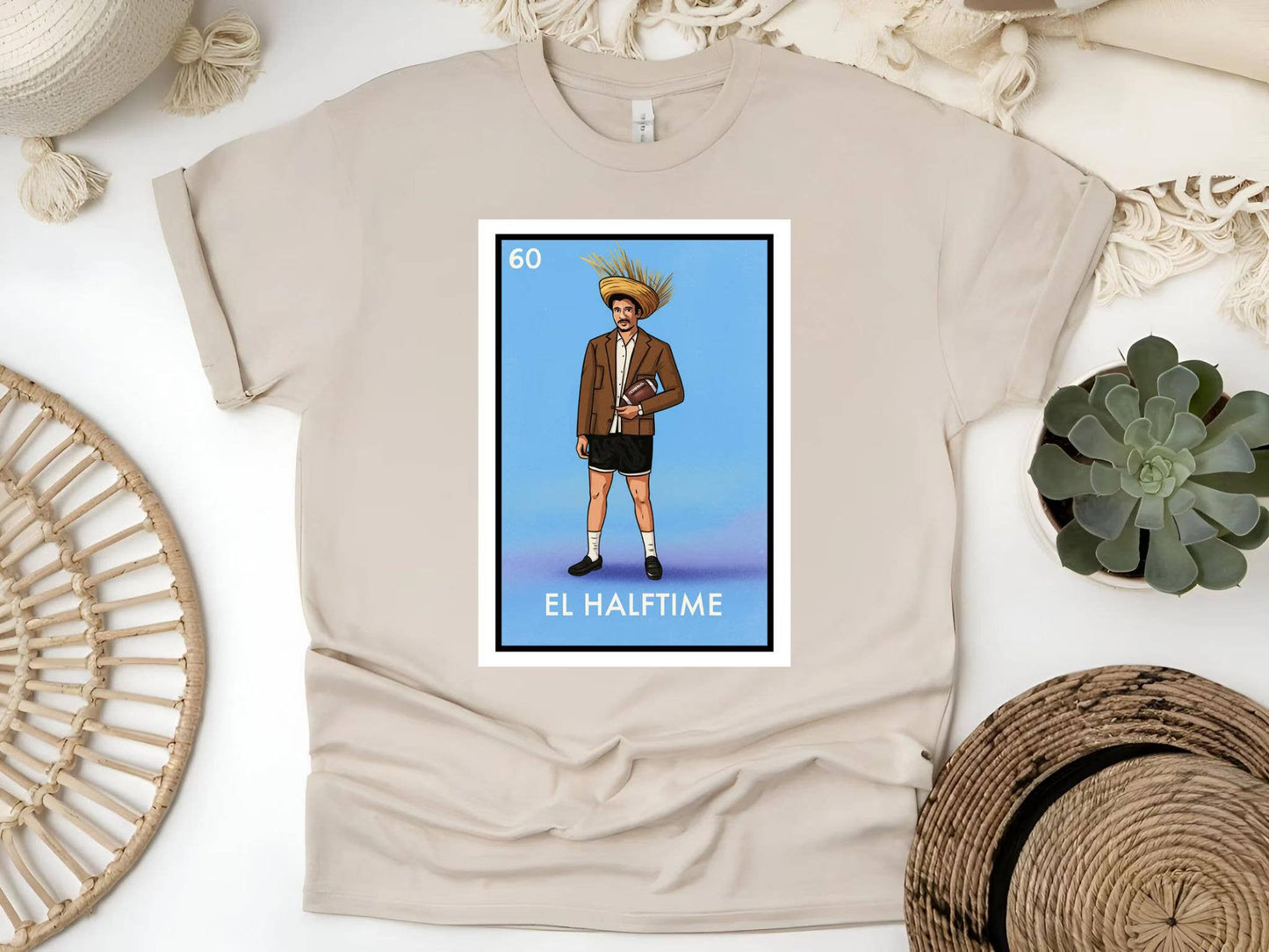 Bad Bunny Benito Bowl Loteria Tee