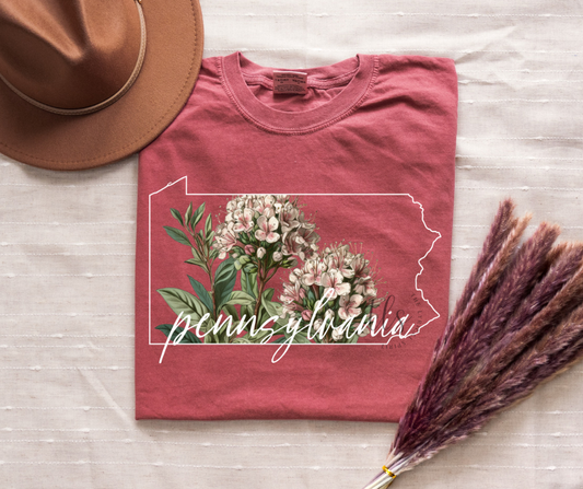 Exclusive Pennsylvania State Flower T-Shirt