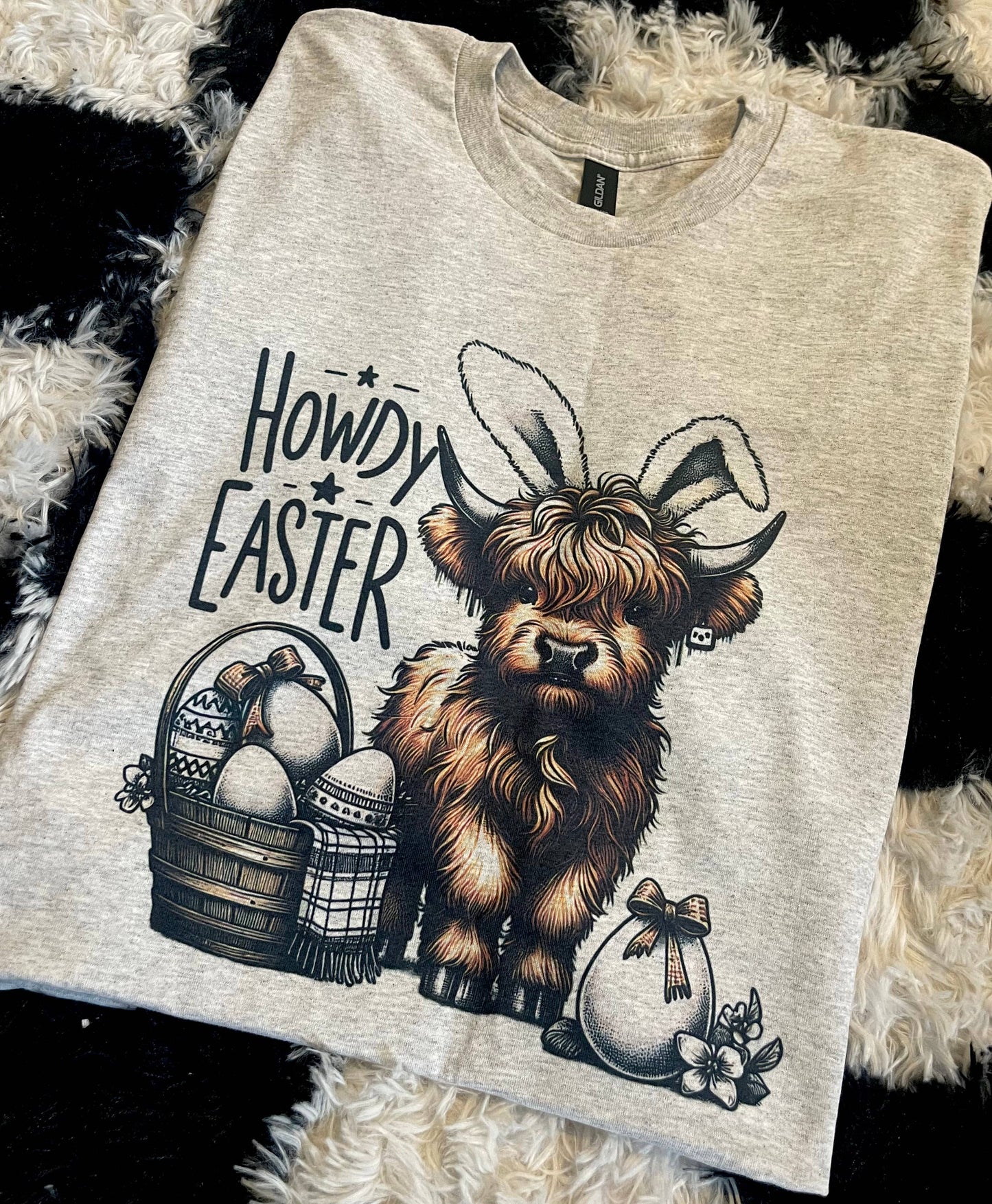 Howdy Easter Highland Shirt