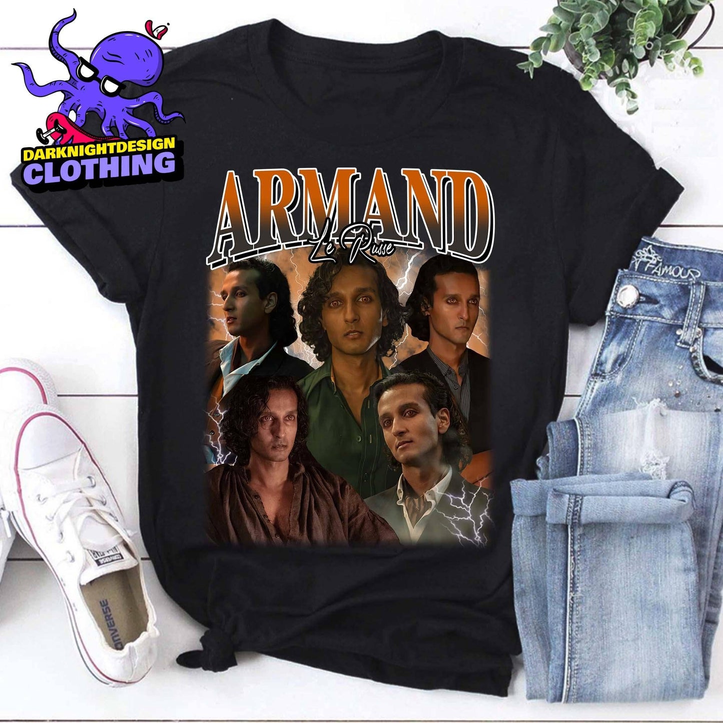 Vintage Vampire Retro Tee Shirt