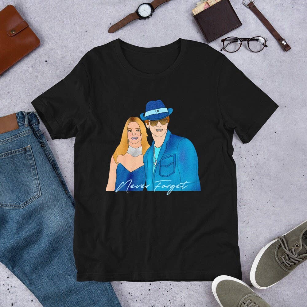 Justin & Britney Y2K Aesthetic Tee - Free Britney