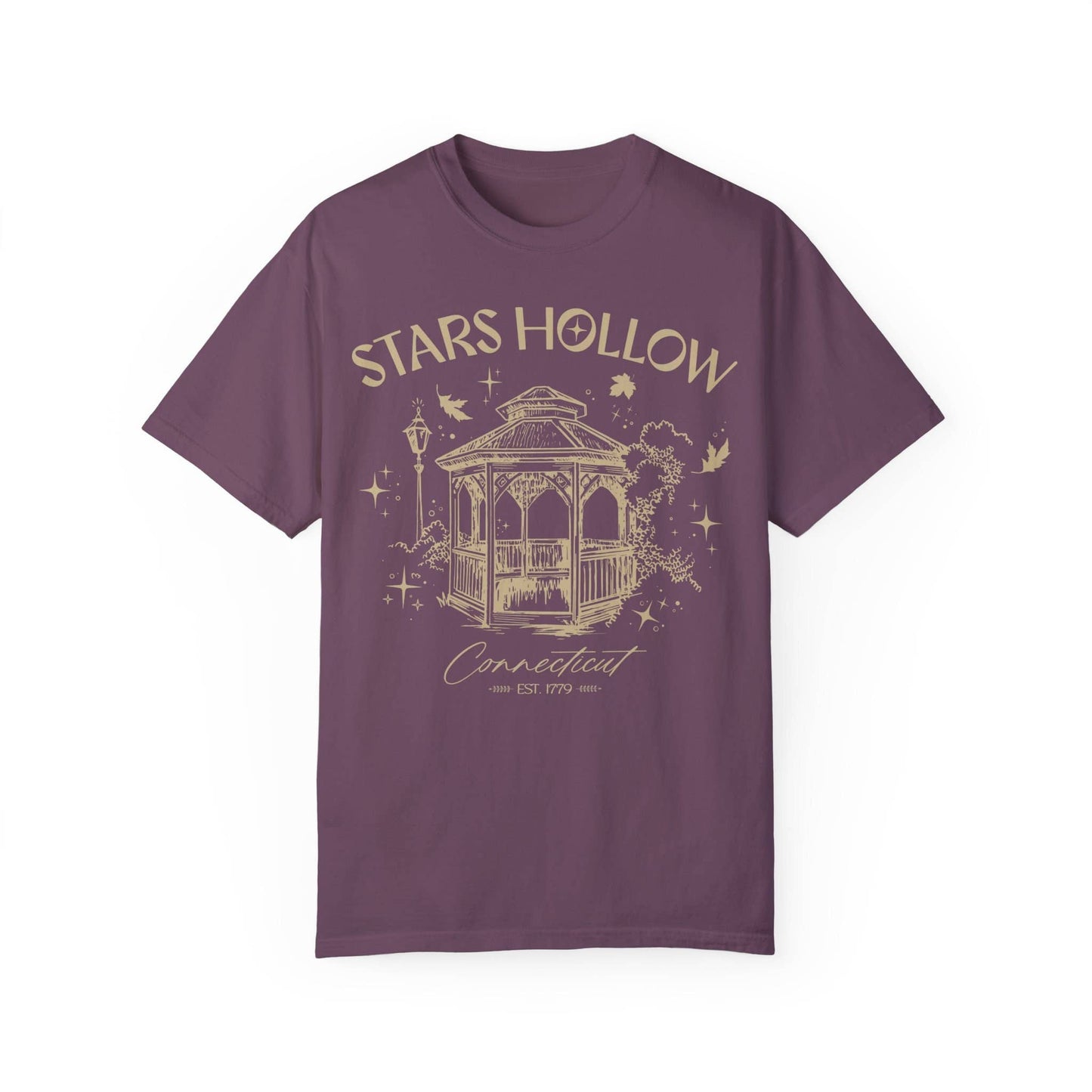 Stars Hollow Connecticut Cozy Fall Retro Comfort T-Shirt