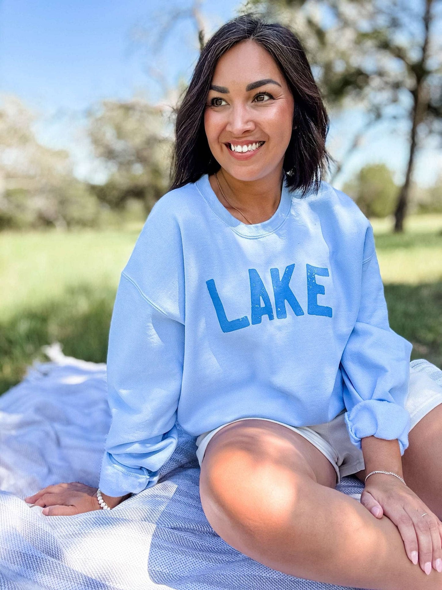 Lake Crewneck Sweatshirt, Summer Shirt, Lake Life