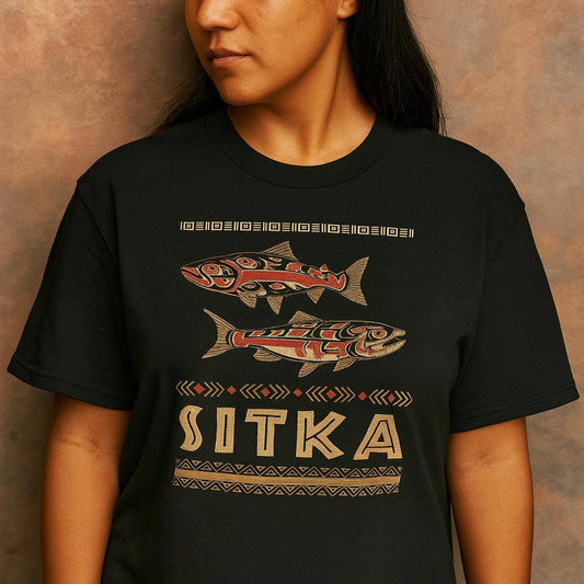 Sitka Inspired Unisex Fishing Graphic Tee