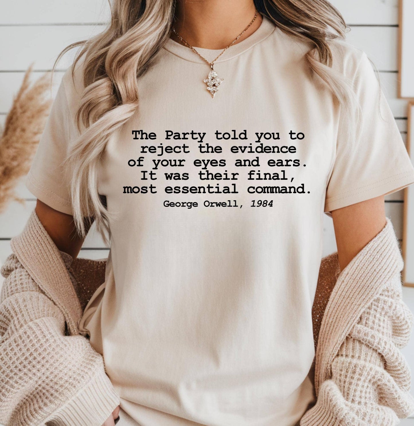 Orwell 1984 Anti-Trump Resist Inequality Tee