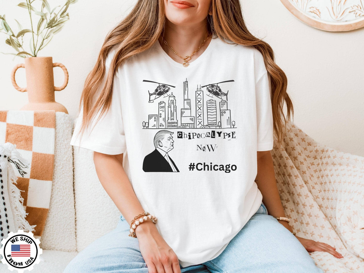Department of War Chicago Pro Trump Maga Quote Shirt