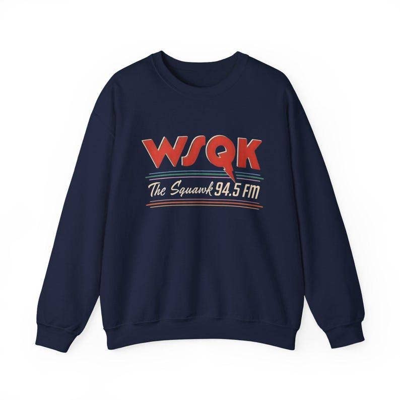 The Squawk 94.5 Fm Radio Crewneck Sweatshirt