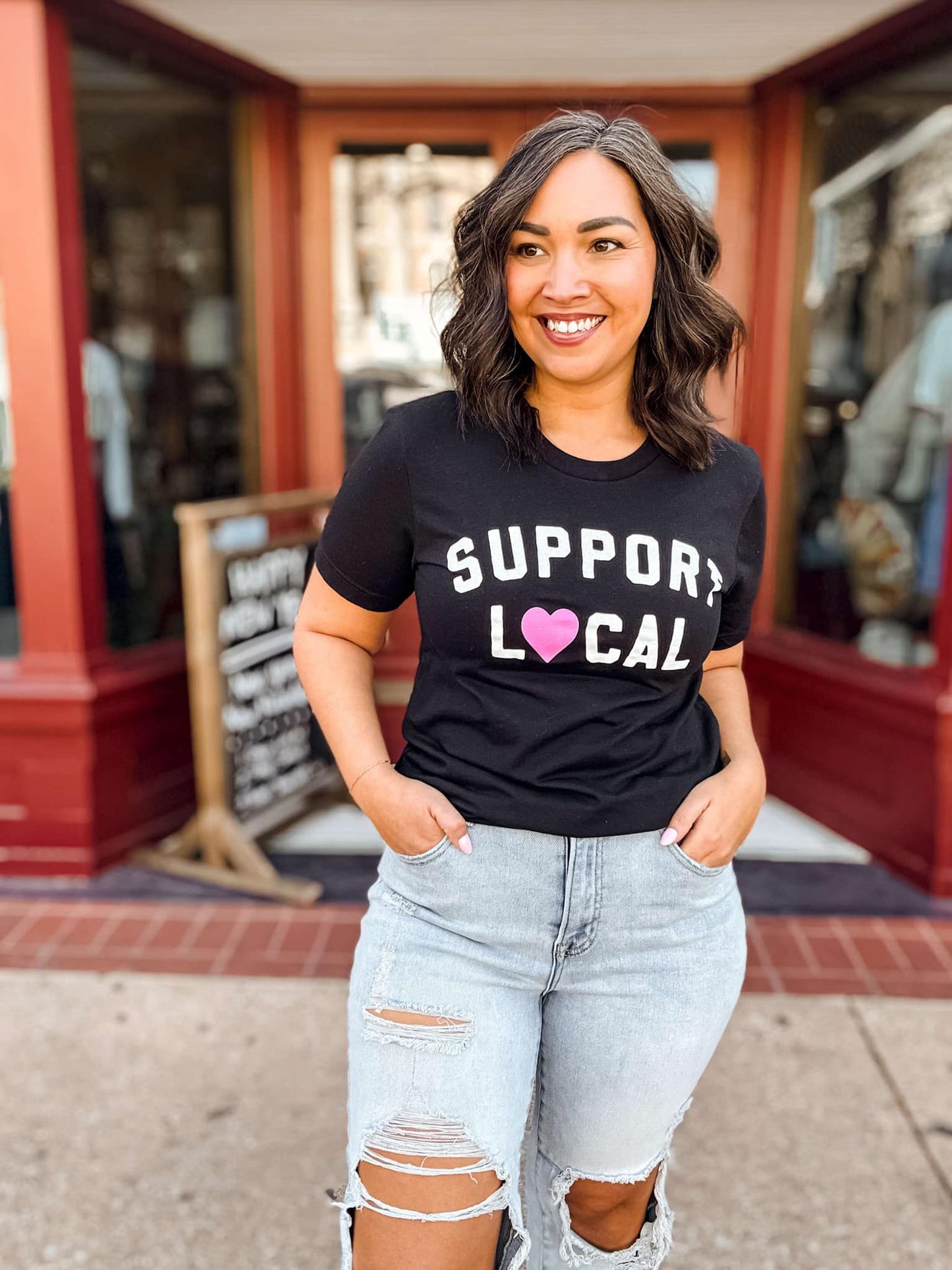 Support Local Shirt, Small Business Tee, Local Business