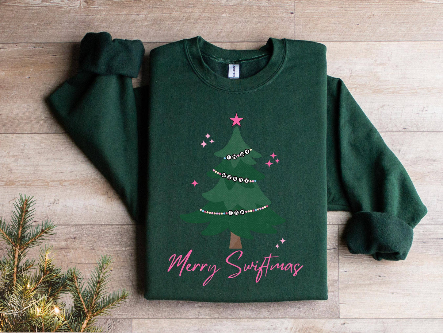 Merry Swiftmas Sweatshirt Xmas Gift Holiday Sweater Swiftie